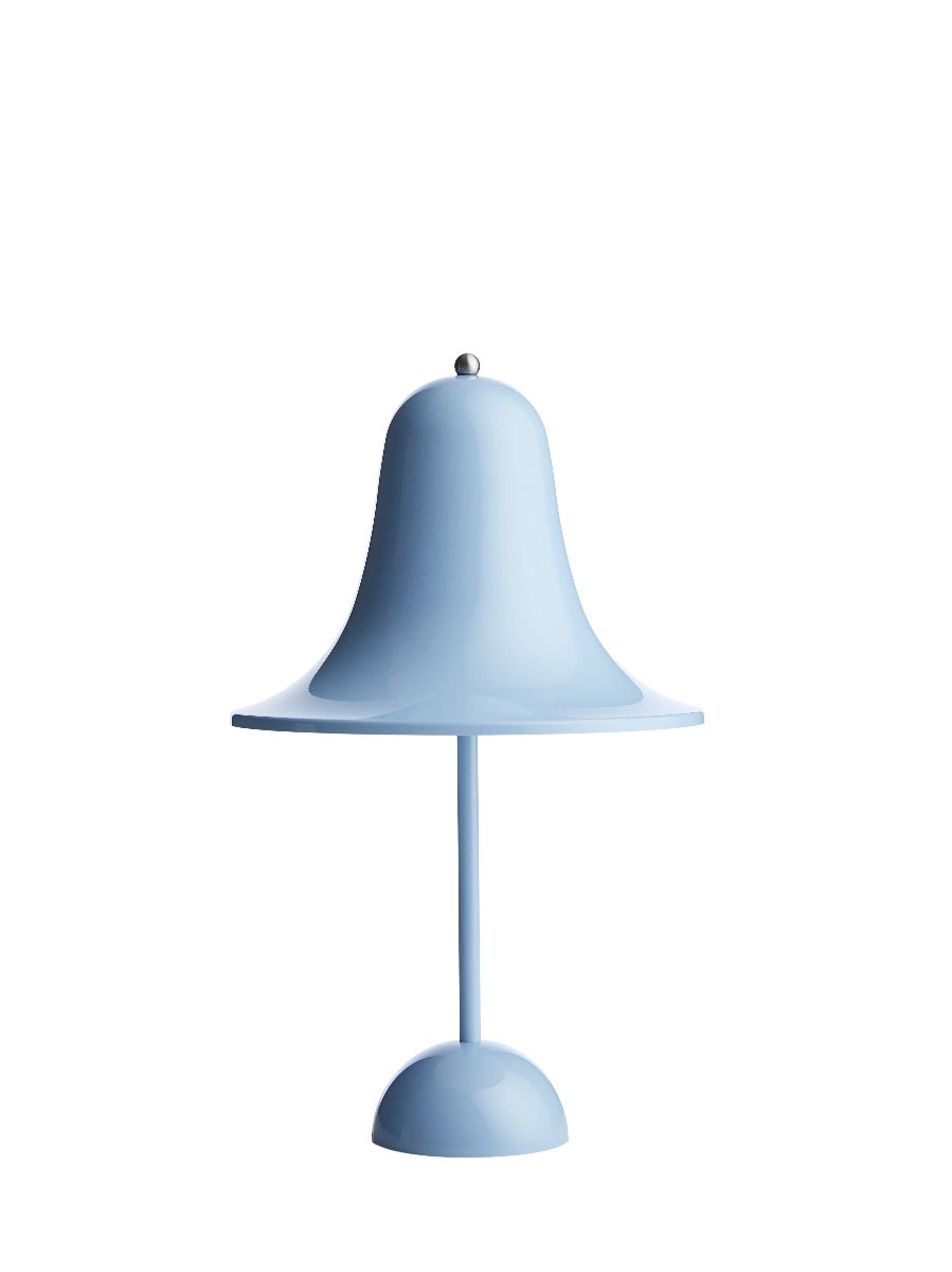 Verner Panton Pantop portable bordlampe - Light Blue - Ø18